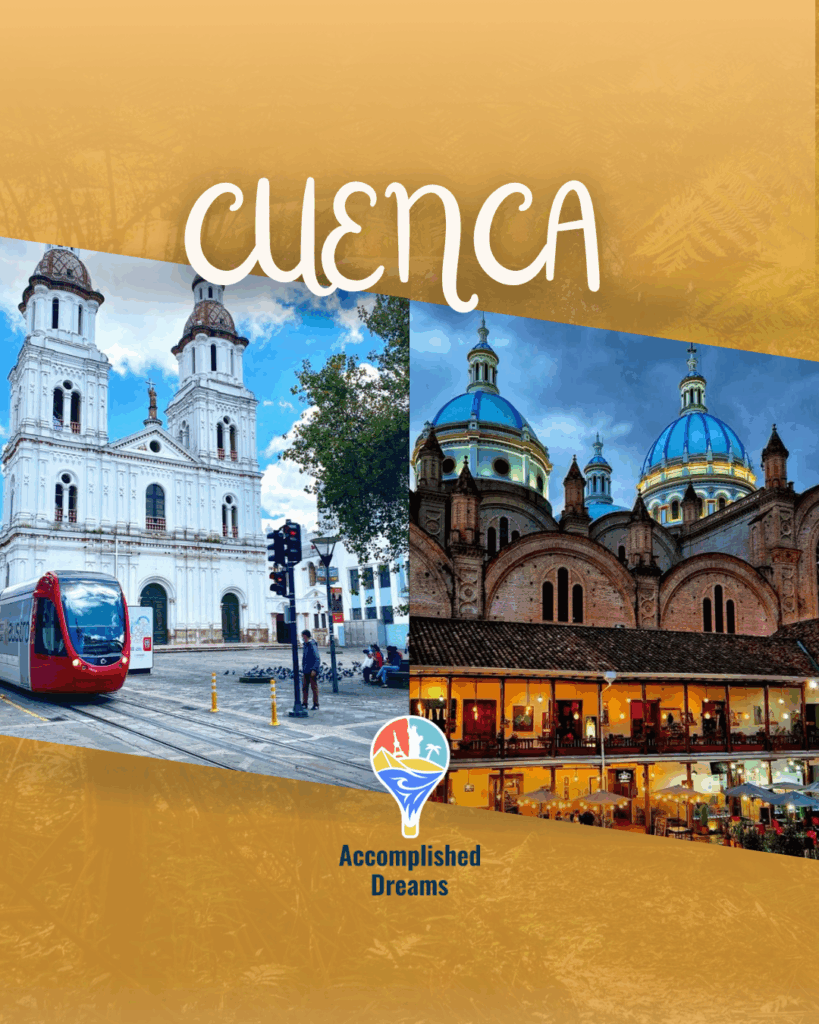 Un viaje ideal para desconectar y renovar energías en medio de la naturaleza y aguas termales. 🏞️✨ Cuenca, historia viva entre montañas y tradición